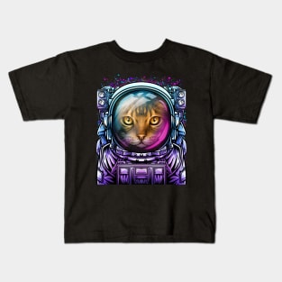 Cat Astronaut Kids T-Shirt